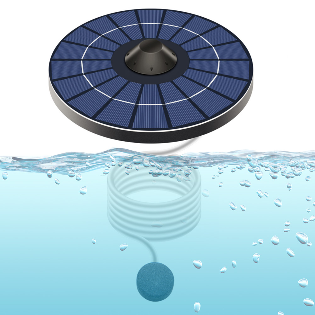 Solar Pool Pump Kit - Solar Floating Oxygen Pump Outdoor Fishing