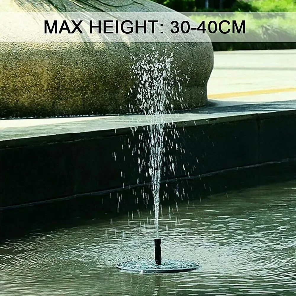 Solar Pool Pump Kit - Solar Fountain Pump Floating Solar Panel