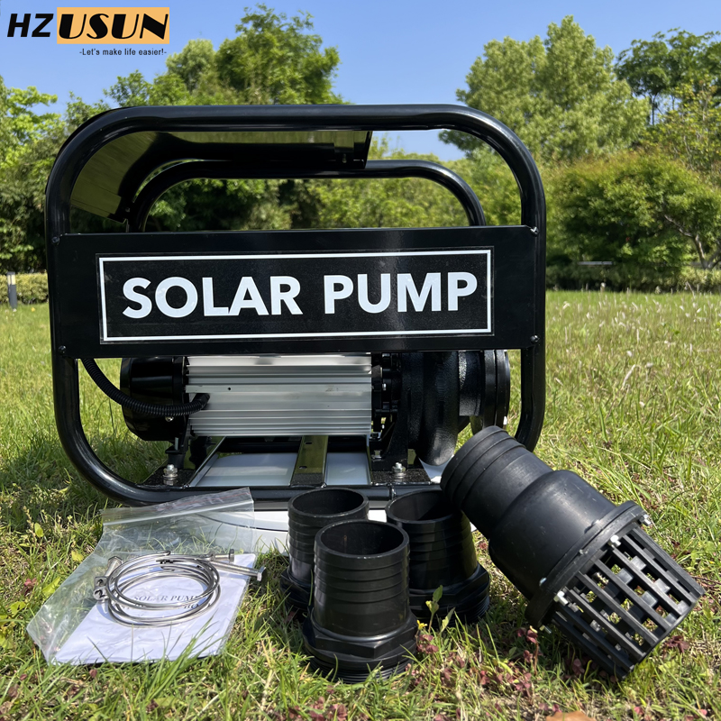 Solar Pool Pump Kit - HZUSUN 3 Inch High Volume DC