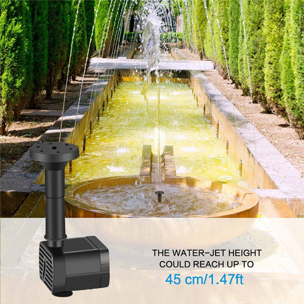 Solar Panel Powered Water Feat - Solar Pool Pump Kit ulasan dan harga