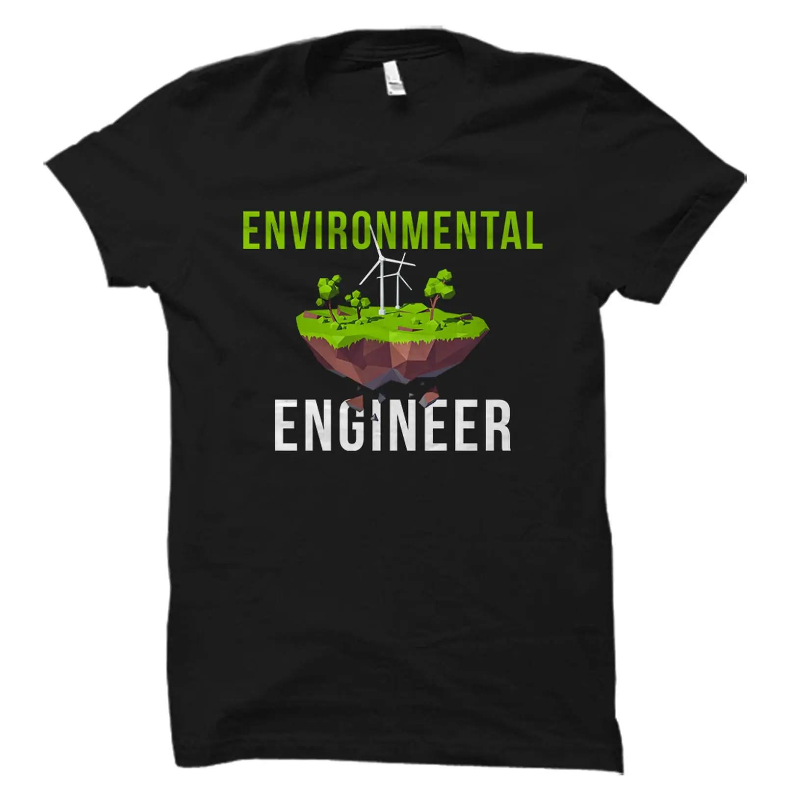 Environmental Engineer T Shirt - Renewable Energy Graphics ulasan dan harga