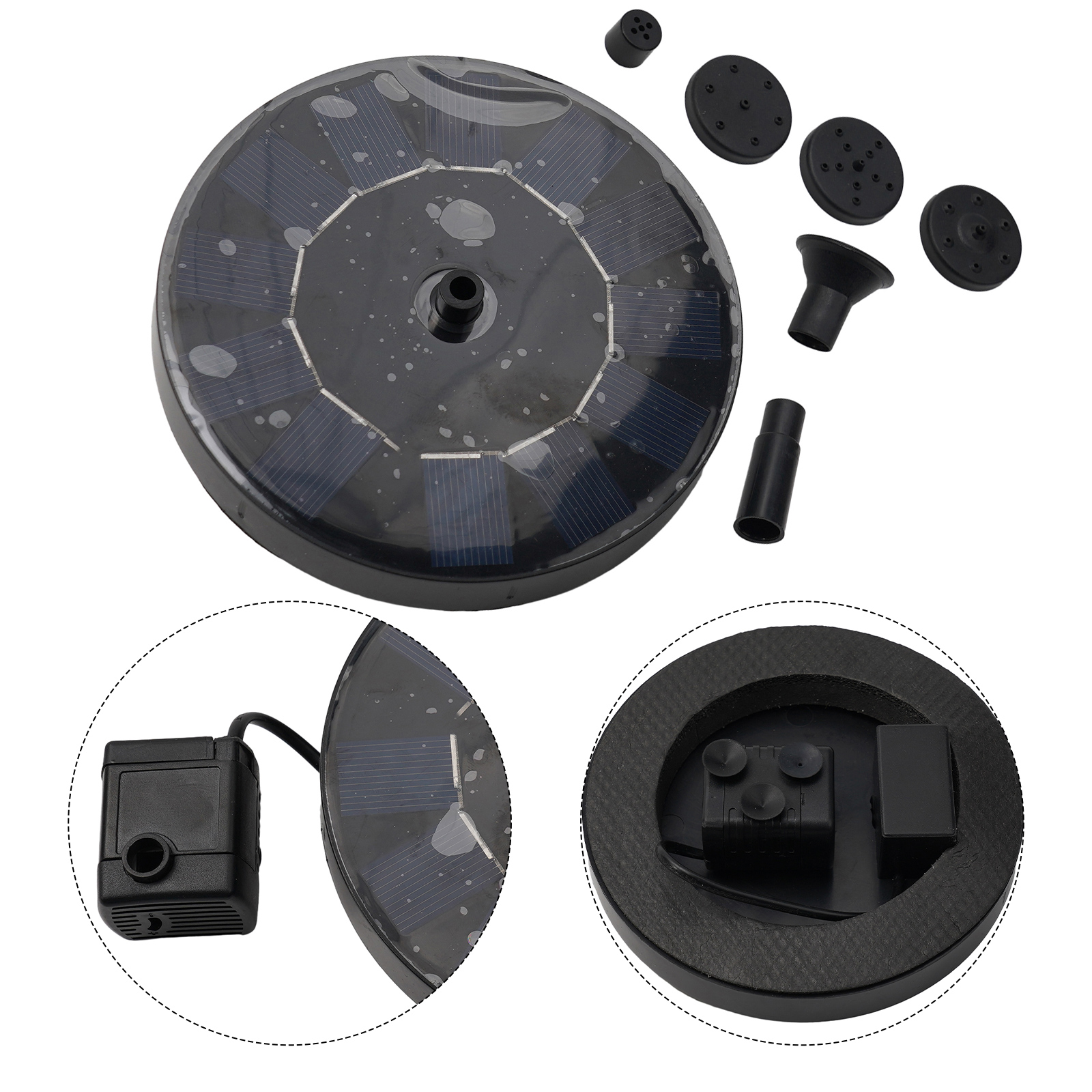 Solar Fountain Floating Pump W - Solar Pool Pump Kit ulasan dan harga