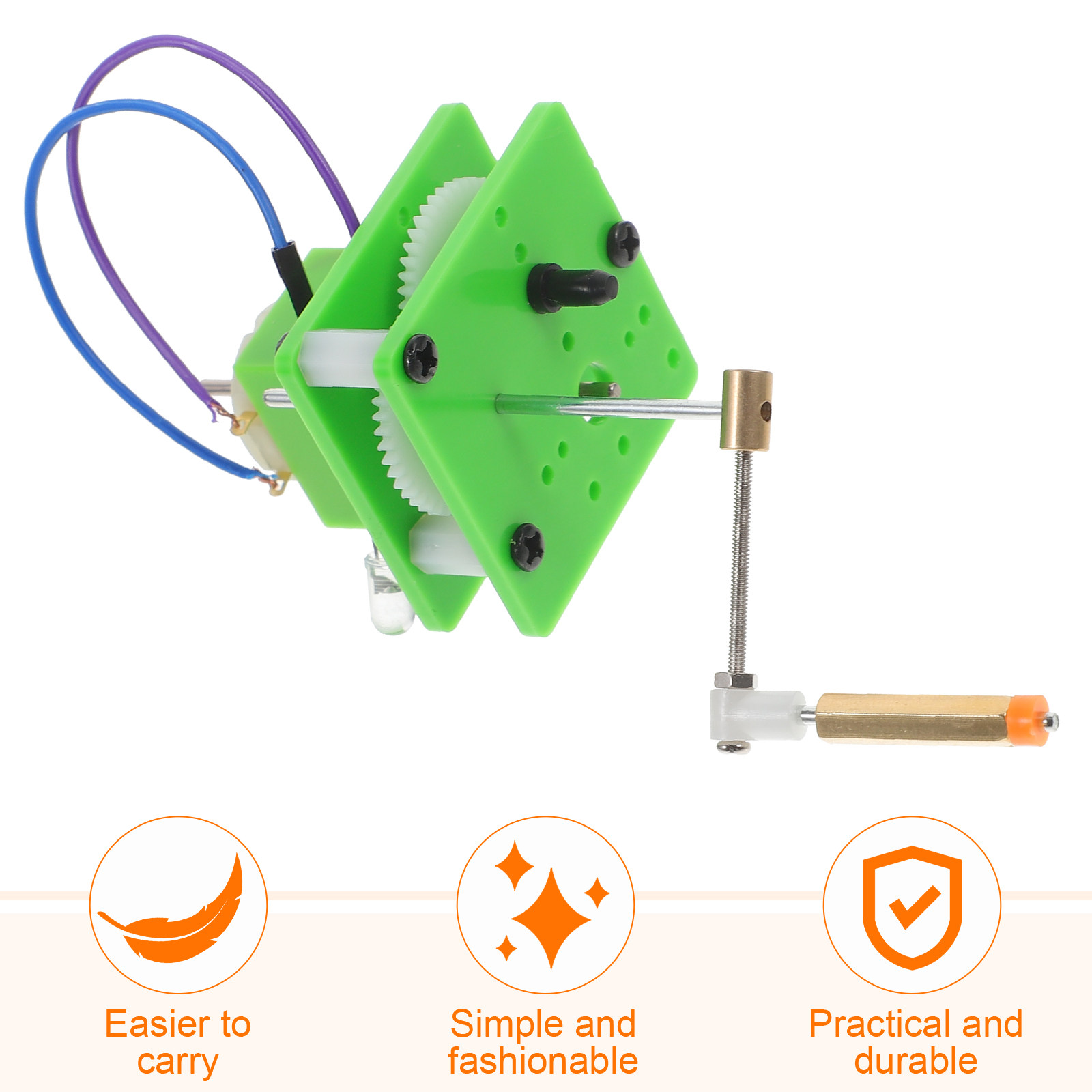 Hand-Cranked Generator DIY Sci - Renewable Energy For Kids ulasan dan harga