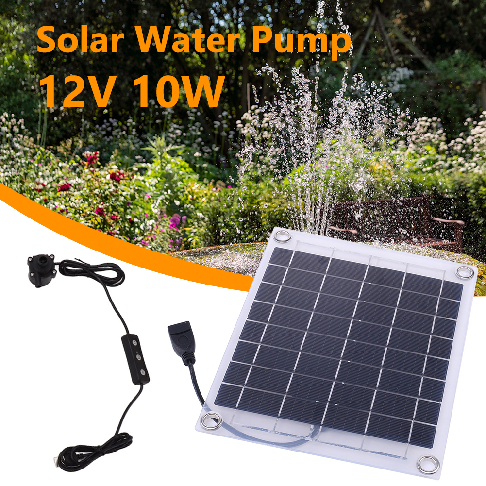 12V 10W Solar Water Pump Water - Solar Pool Pump Kit ulasan dan harga