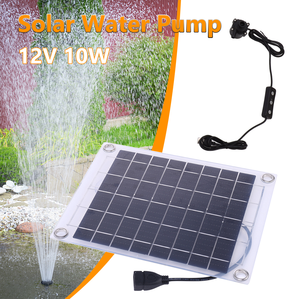 12V 10W Solar Water Pump Water - Solar Pool Pump Kit ulasan dan harga