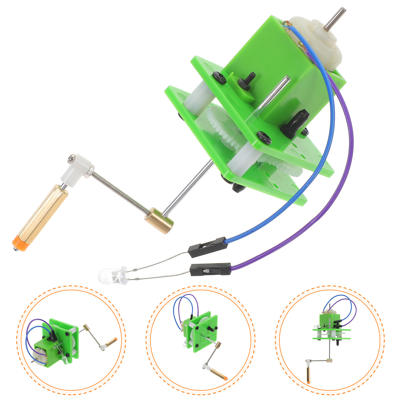 Hand-Cranked Generator DIY Sci - Renewable Energy For Kids ulasan dan harga