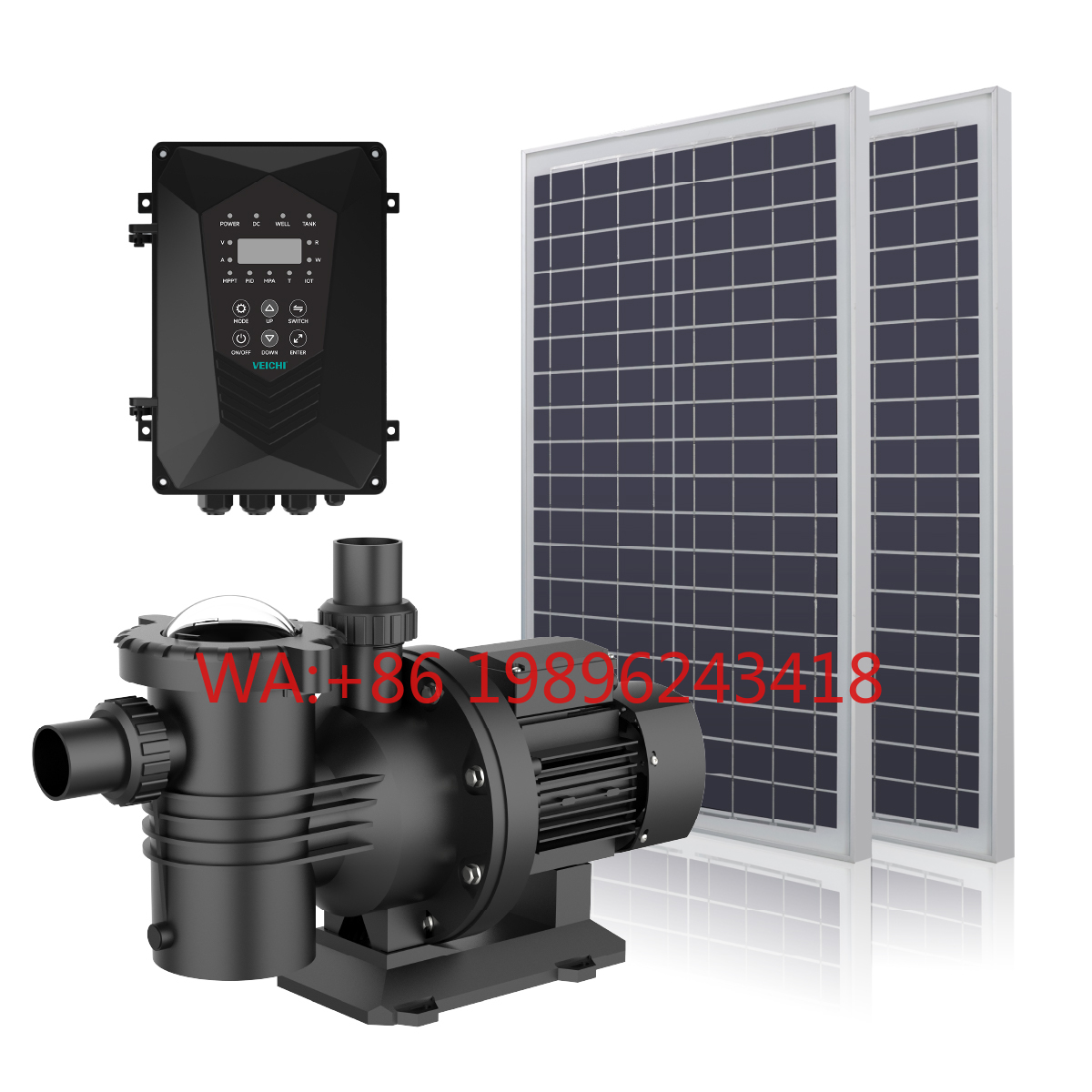 VEICHI AC DC Hybrid Powered In - Hybrid Solar Inverter ulasan dan harga