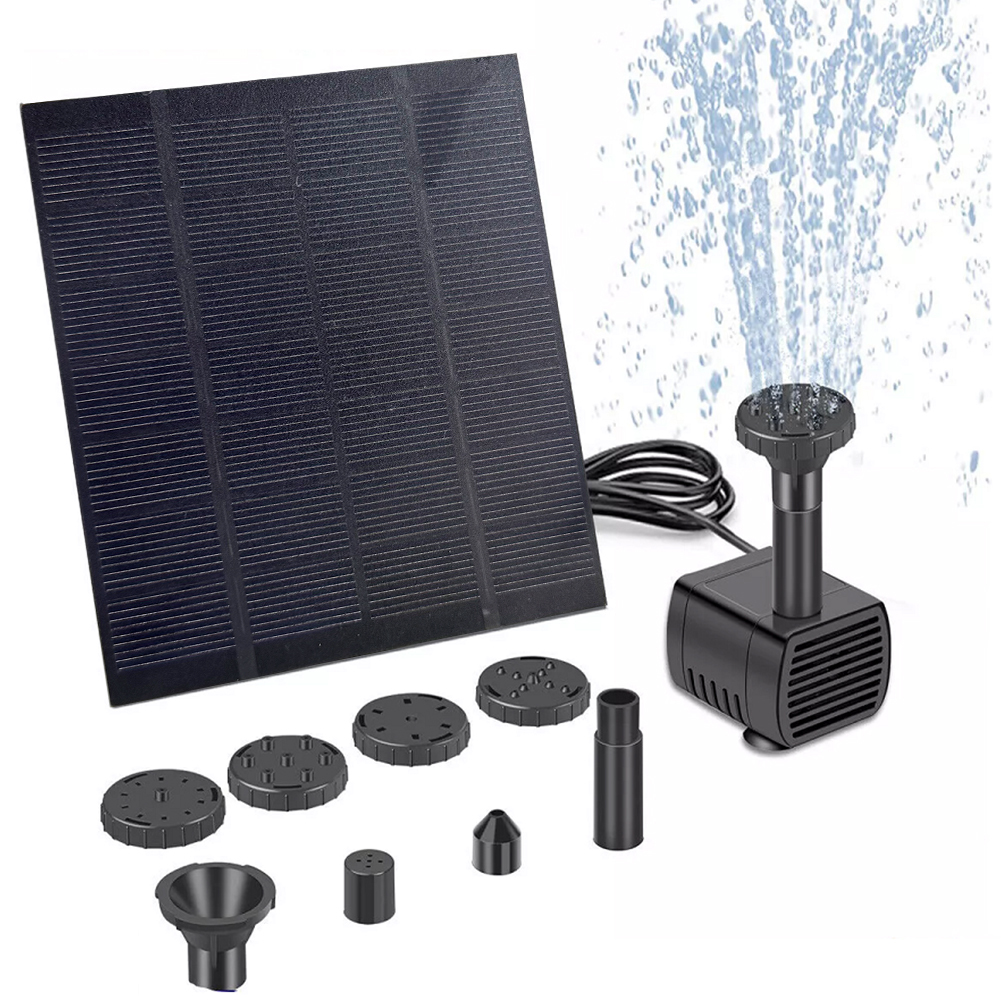 Solar Water Fountain Pump with - Solar Pool Pump Kit ulasan dan harga