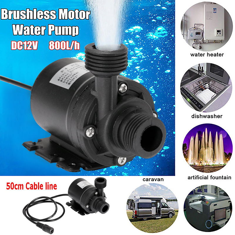 50W 12V Low Noise Brushless Pu - Solar Pool Pump Kit ulasan dan harga