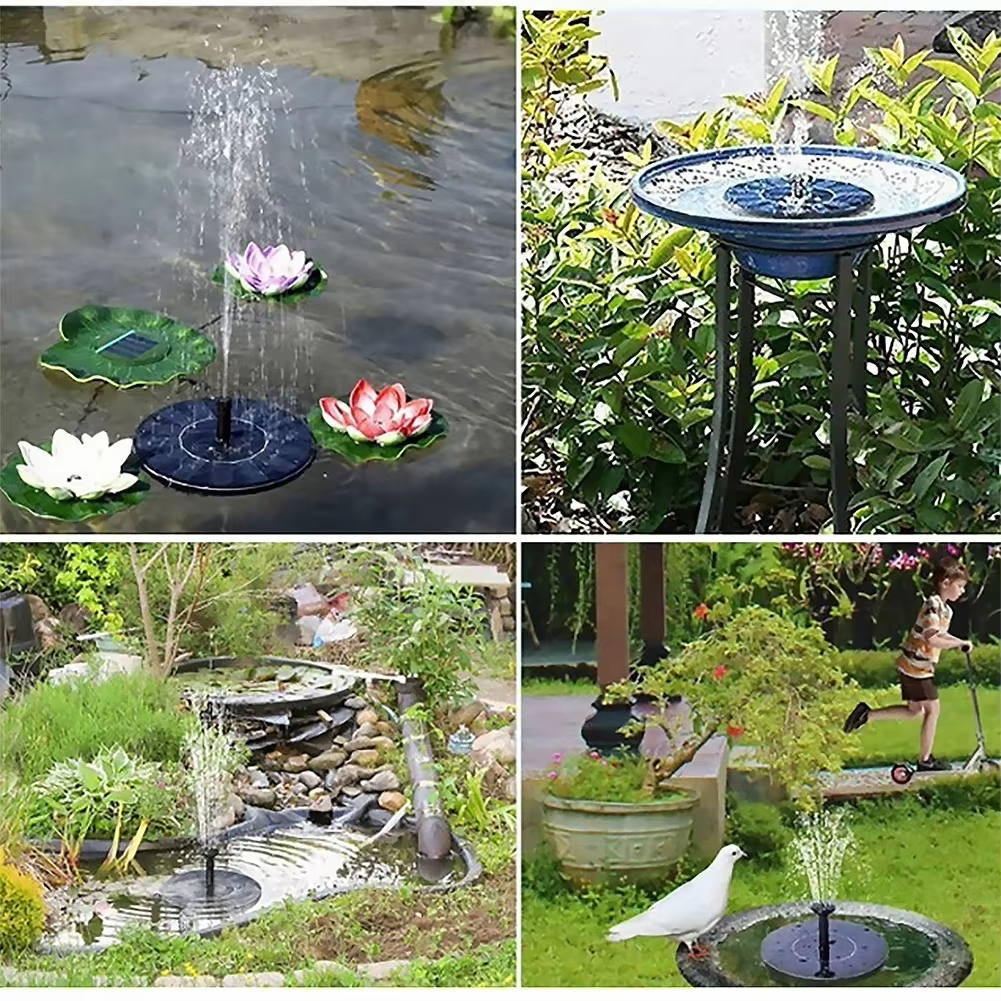 Solar Fountain Pump Floating S - Solar Pool Pump Kit ulasan dan harga