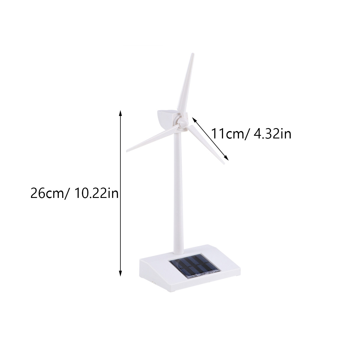 Desktop Wind Turbine Solar Pow - Renewable Energy For Kids ulasan dan harga