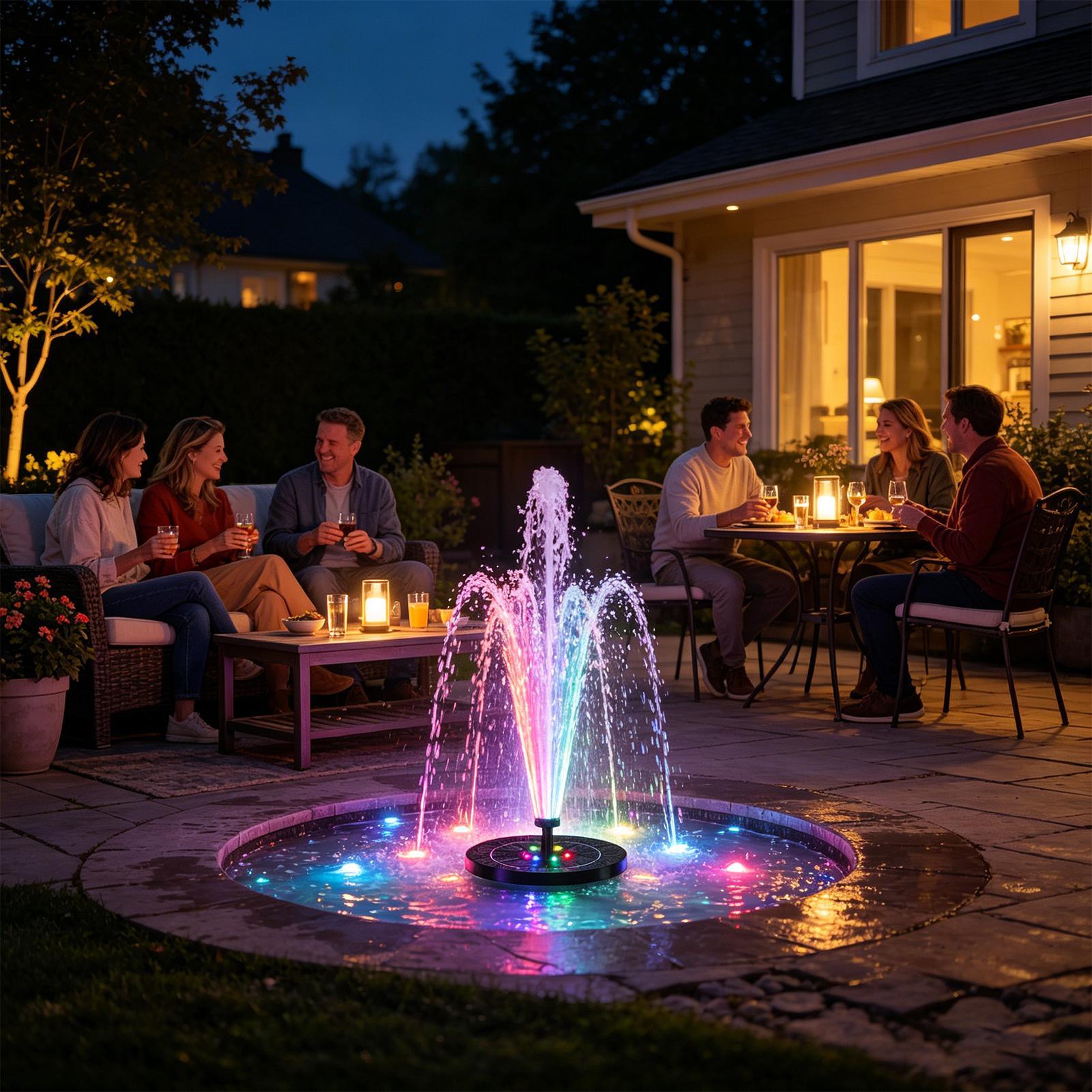 Floating Solar Bird Bath Fount - Solar Pool Pump Kit ulasan dan harga