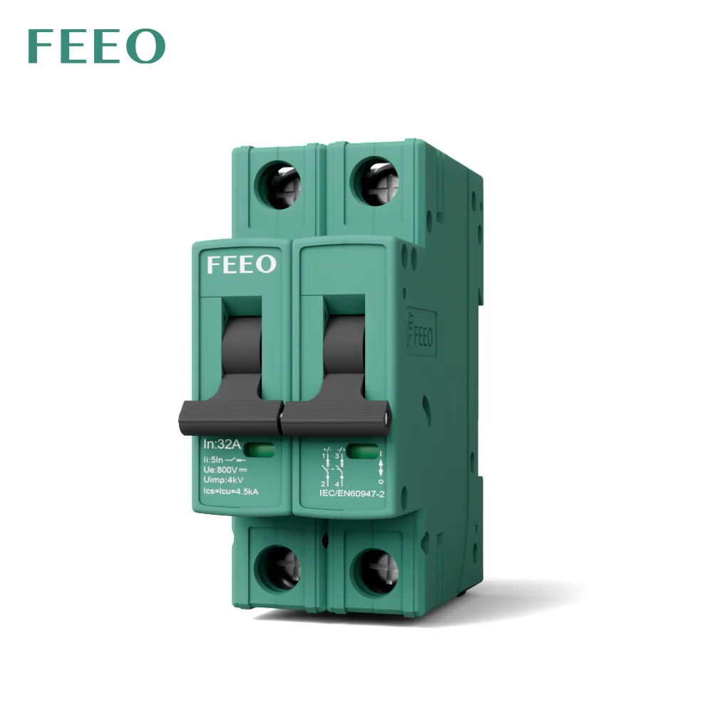 FEEO New FPV-63 2P DC Breaker  - Din Rail Circuit Breaker ulasan dan harga