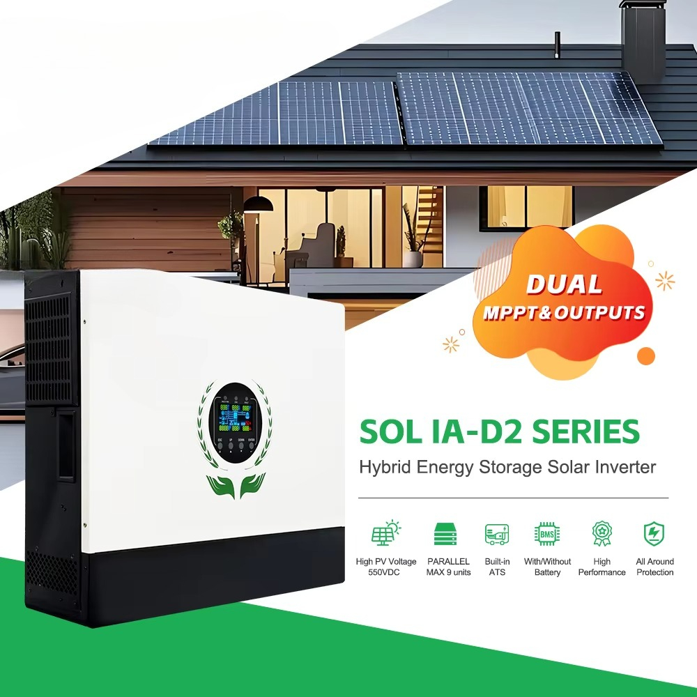 MPPT&Output 550VDC Hybrid Sola - Hybrid Solar Inverter ulasan dan harga