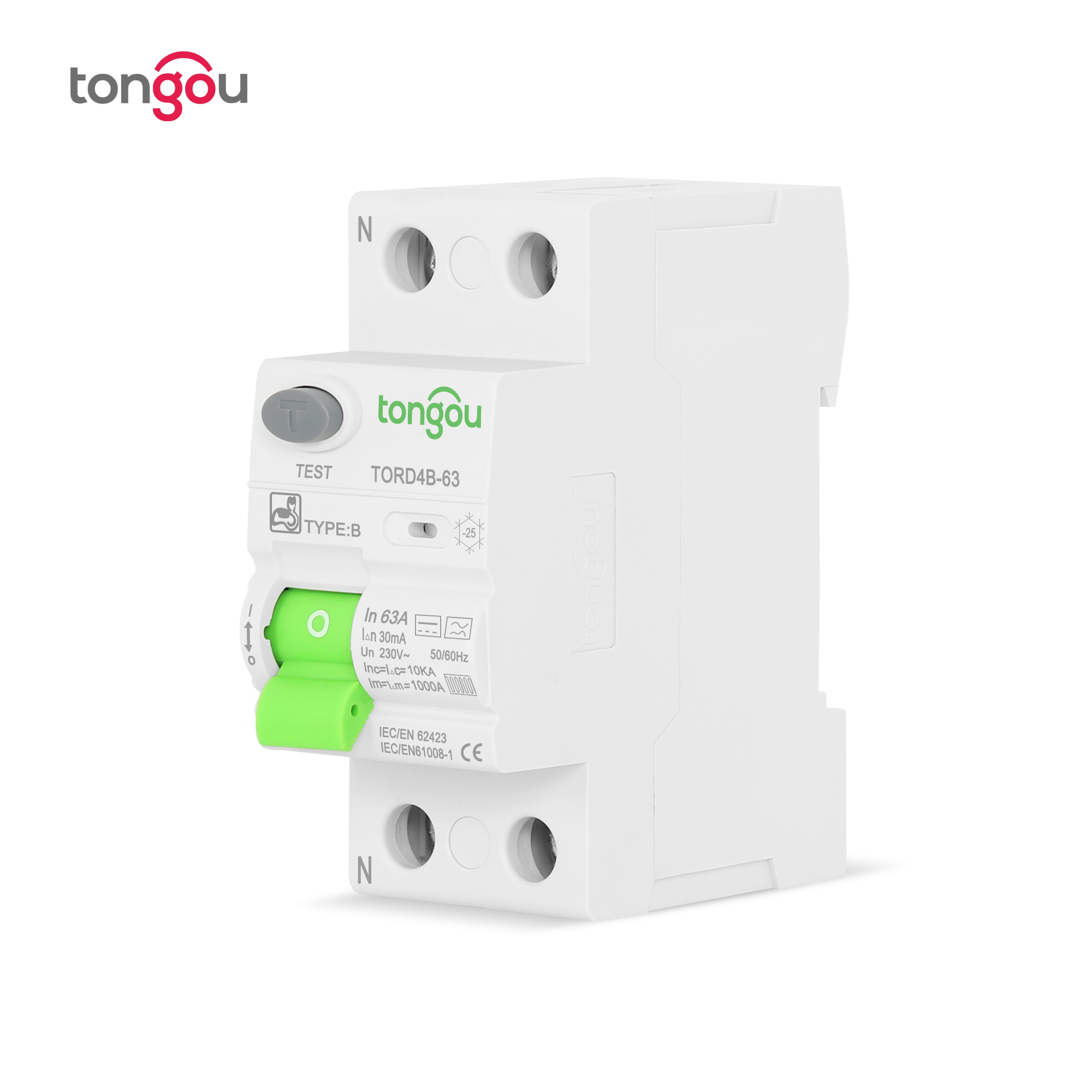 RCD RCCB Type B Earth Leakage  - Din Rail Circuit Breaker ulasan dan harga