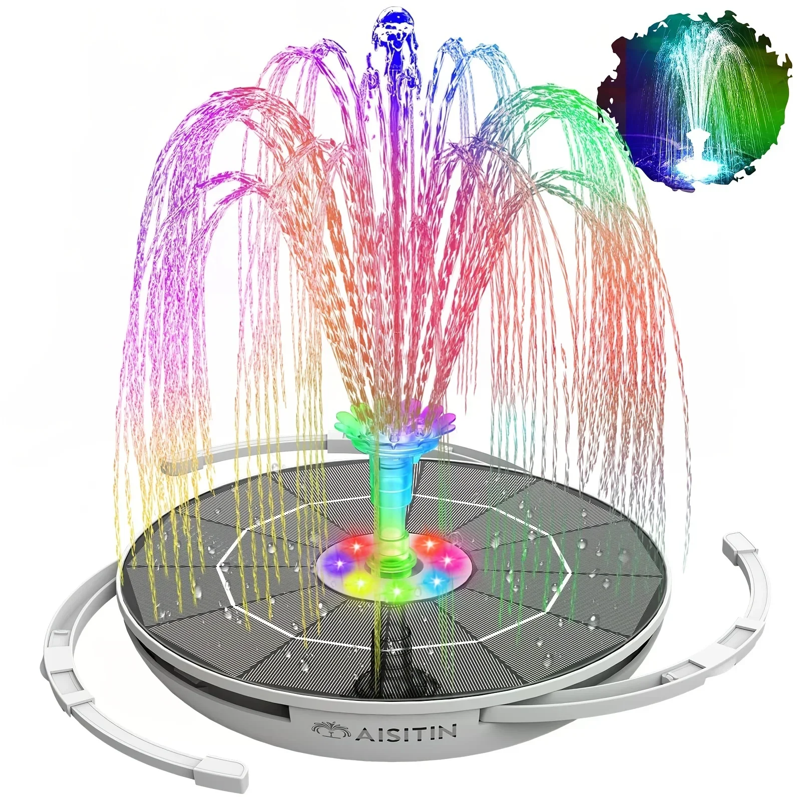 6.5W LED Solar Fountain Pump w - Solar Pool Pump Kit ulasan dan harga