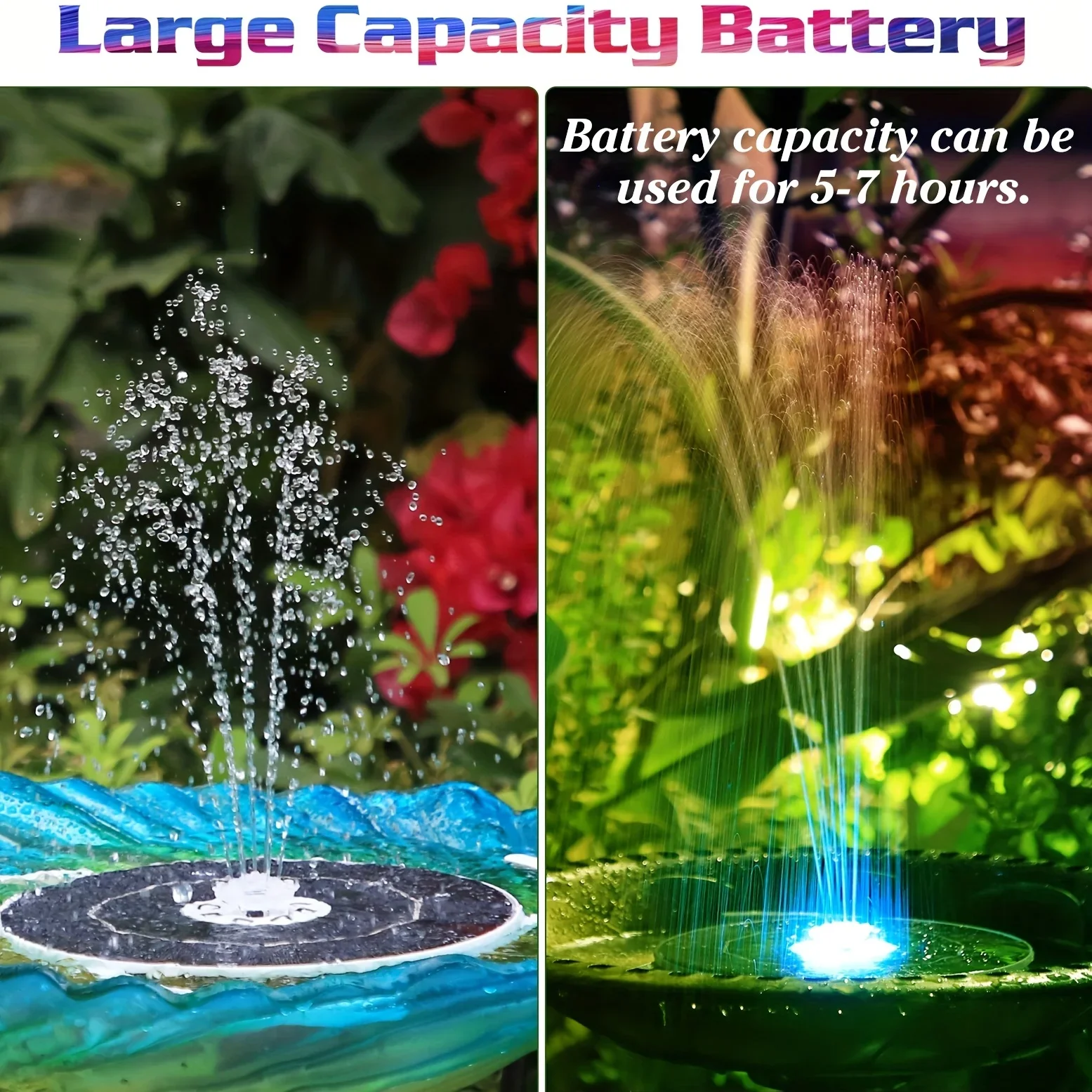 6.5W LED Solar Fountain Pump w - Solar Pool Pump Kit ulasan dan harga